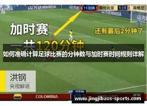 如何准确计算足球比赛的分钟数与加时赛时间规则详解